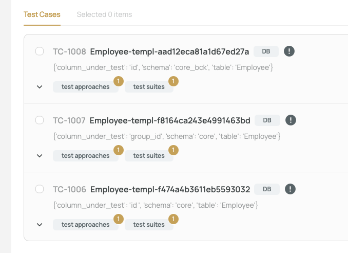 Many Test Cases Created At Once