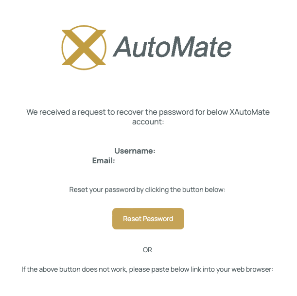 Password Recovery - Step 3